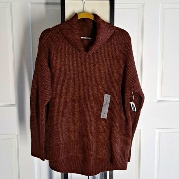 SOLD OUT!!!   Old Navy ladies cowl neck sweater  NWT - Picture 1 of 11